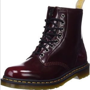 Dr. Martens Vegan 1460 Smooth Black Combat Boot
